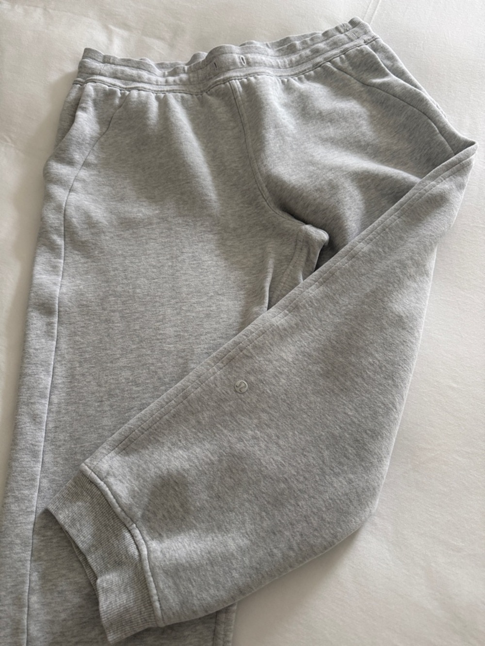 Lululemon grey fleece joggers